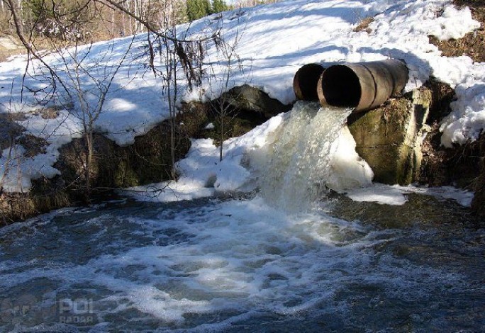 Весенние сточные воды