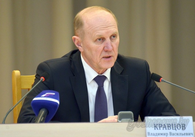 Председатель Гродненского областного исполнительного комитета Владимир Кравцов ответил на вопросы журналистов