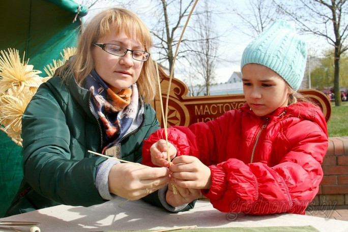 Велікодны кірмаш  у Гродне прынёс  поспех  мастоўскім майстрам