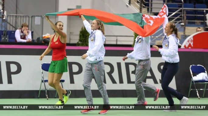 Лукашенко поздравил белорусских теннисисток с победой в полуфинале мировой группы Кубка Федерации
