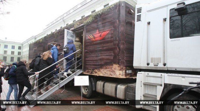 Передвижной музей прибудет в Гродно накануне Дня Победы