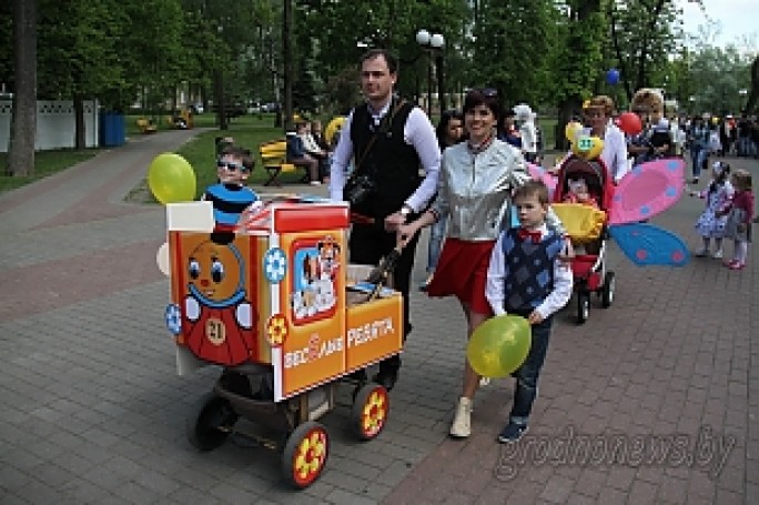Накануне Дня семьи в Гродно пройдет парад детских колясок