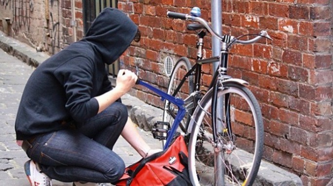 Защитите    велосипед   от кражи