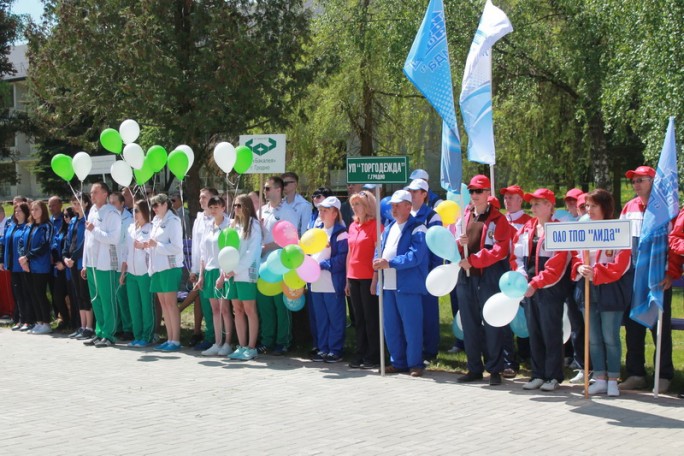 Областная спартакиада среди работников торговли прошла в Гродно