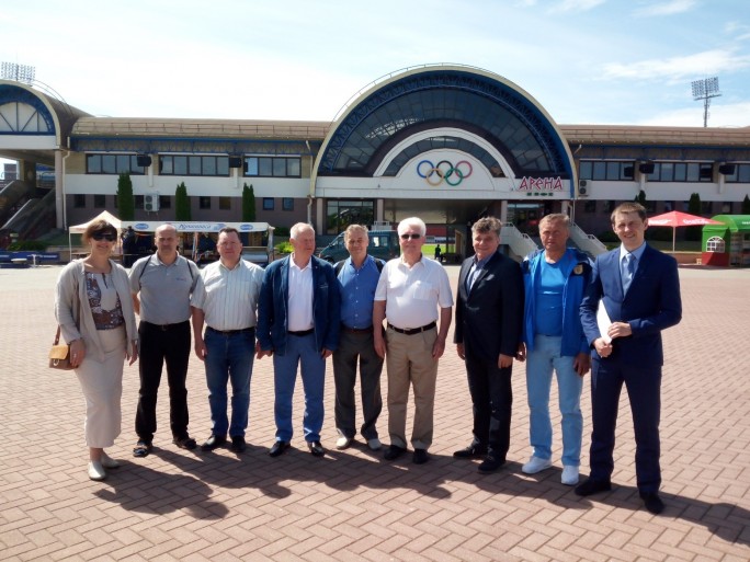 Литовская делегация изучила потенциал спортивной инфраструктуры Гродно и окрестностей