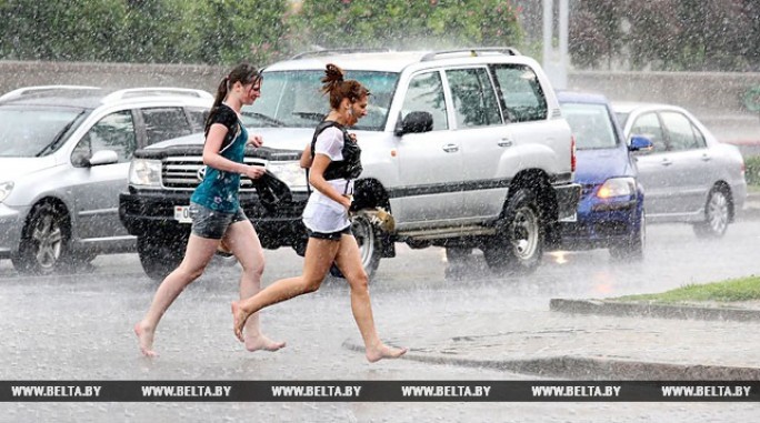 Сильные дожди и грозы ожидаются в Беларуси 2 июля