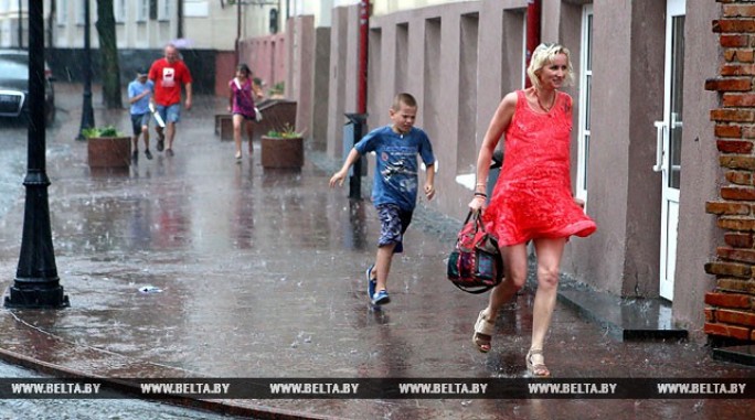 Дожди ожидаются в Беларуси 4 июля