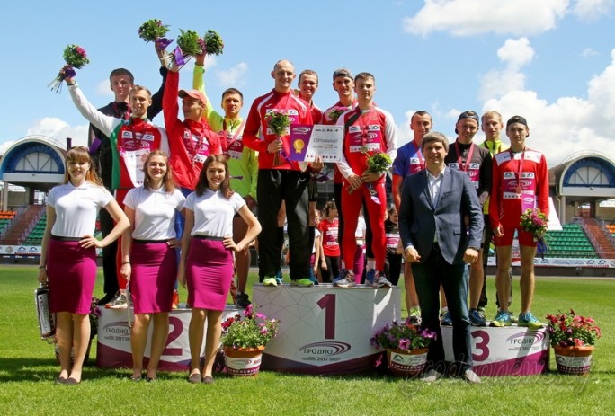 Второе общекомандное место заняла сборная Гродненской области на чемпионате страны по легкой атлетике