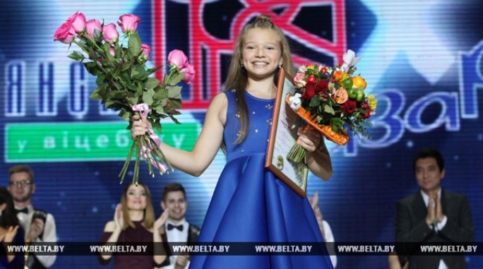 Белоруска Мария Магильная победила в детском конкурсе на 'Славянском базаре'