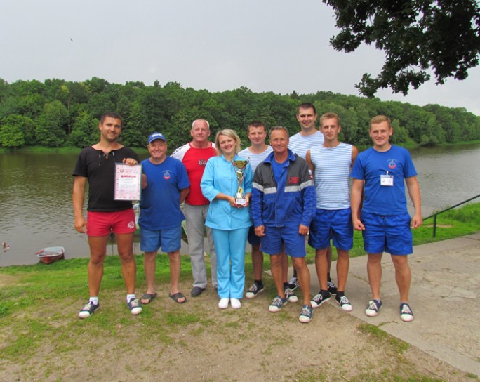 Команда Мостовской спасательной станции одержала победу в областных соревнованиях ОСВОД