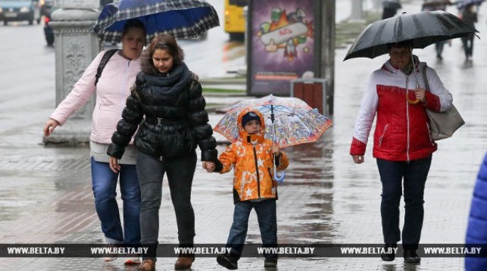 Дожди и порывистый ветер ожидаются в Беларуси 16 сентября