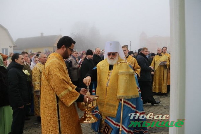 Памятный знак к 700-летию Новогрудской Епархии освящен во время торжеств в Новогрудке