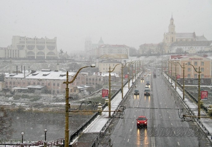 Кратковременный снег ожидается в Беларуси 5 декабря