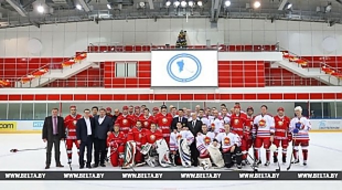 Хоккейная команда Президента одержала четвертую победу в Республиканском любительском турнире
