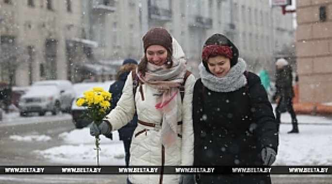 Дождь с мокрым снегом и до 6 градусов тепла ожидается в Беларуси 4 января