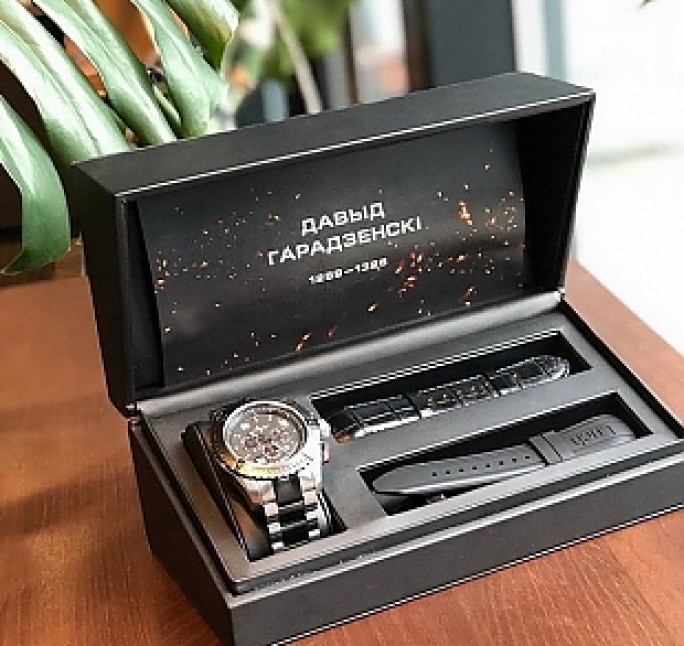 Белорусская компания выпустила модель наручных часов «Давыд Гарадзенскі»