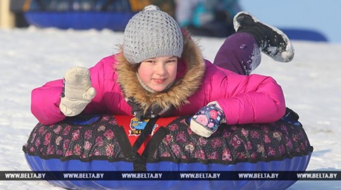 Международный день снега отметили в 'Коробчицком Олимпе'