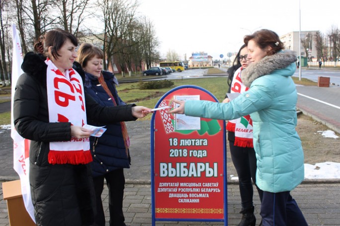 Активная фаза избирательной кампании на Мостовщине