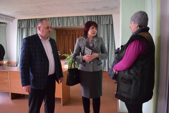 На Мостовском ремонтном заводе выступила с отчетом С.Н. Величко