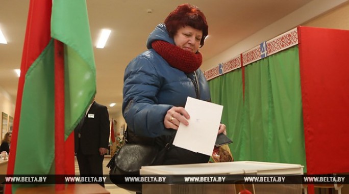 Явка избирателей на местных выборах в Беларуси на 18.00 составляет более 70%