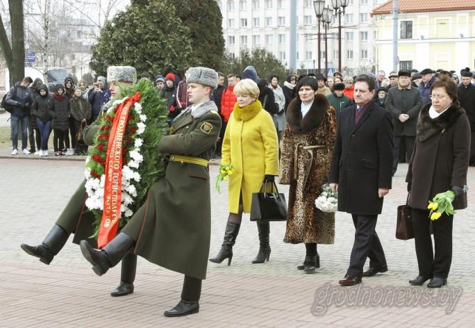 Дань памяти. В Гродно прошел митинг-реквием, приуроченный к 75-летию хатынской трагедии