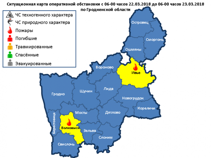 Горели баня и гараж. За сутки на территории Гродненской области произошли 2 пожара.