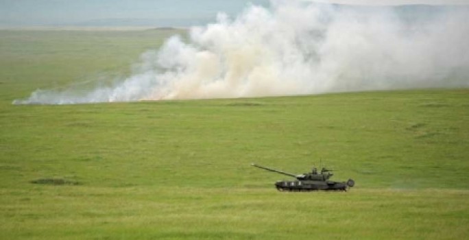 Осторожно: военный полигон!