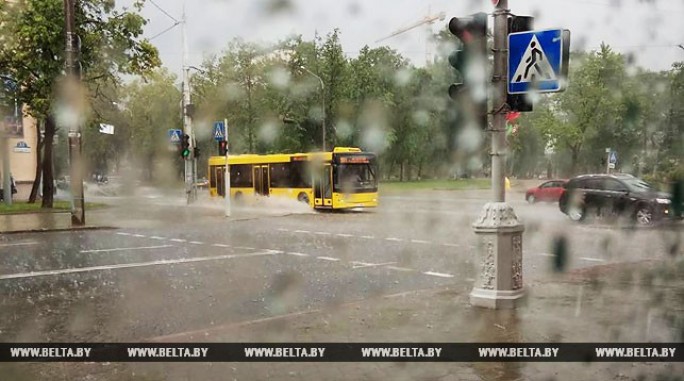 Прохладная дождливая погода ожидается в Беларуси в выходные