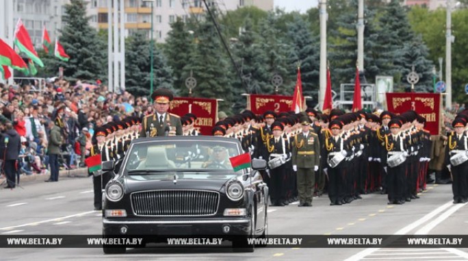 Торжественный парад в честь Дня Независимости в Минске