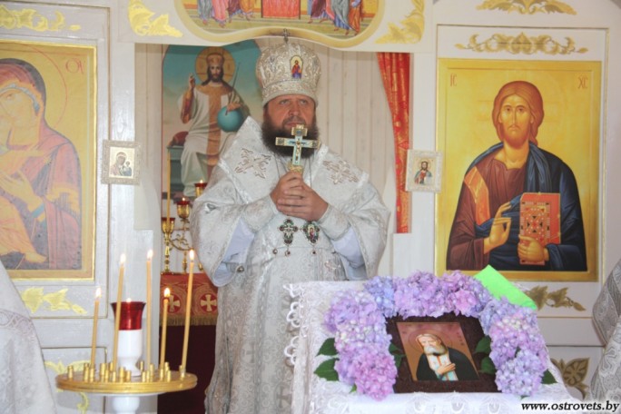Епископ Лидский и Сморгонский Порфирий освятил храм-часовню на БелАЭС