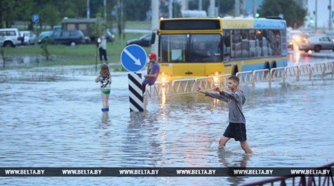 Кратковременные дожди и грозы ожидаются в Беларуси 23 июля