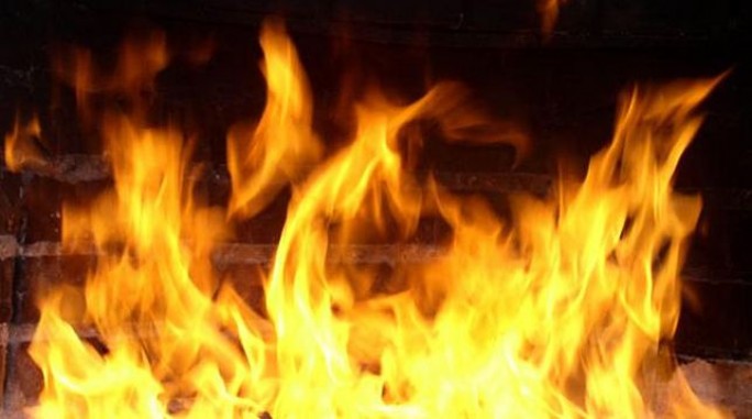 Сельский магазин горел ночью в Гродненском районе