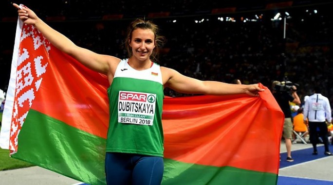 Алена Дубицкая завоевала бронзовую награду в толкании ядра на ЧЕ по легкой атлетике в Берлине