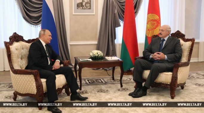 Лукашенко и Путин провели встречу в Могилеве