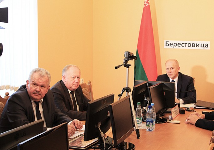 Пресс-конференция губернатора Гродненской области