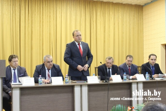 Пасяджэнне калегіі Міністэрства ЖКГ Рэспублікі Беларусь прайшло ў Смаргонскім раёне