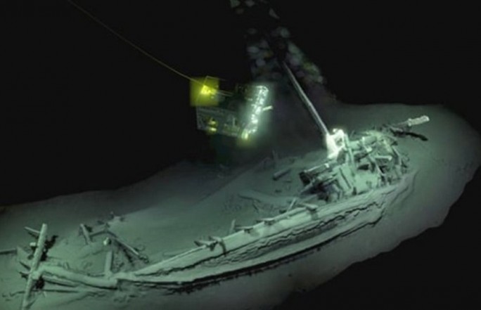 Корабль, затонувший более двух тысяч лет назад, нашли на дне Черного моря