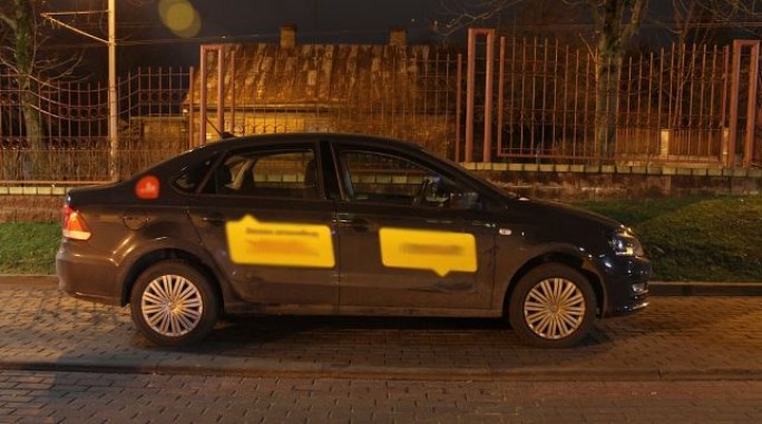 В Гродно 20-летний водитель такси сбил ребенка