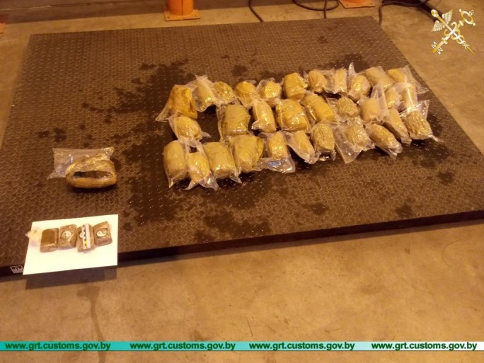 Более 10 кг наркотиков выявили гродненские таможенники в топливном баке автомобиля