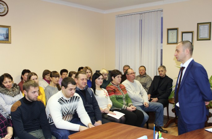 Встреча председателя Мостовского райисполкома с трудовым коллективом