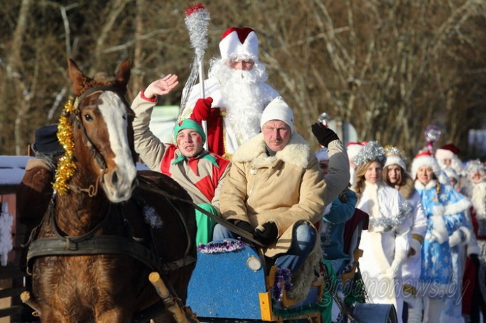 Самой популярной усадьбой Деда Мороза в Гродненской области стала резиденция на Августовском канале