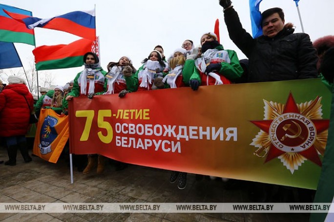 'Звездный поход' по местам боевой и трудовой славы белорусского народа стартовал в Минске