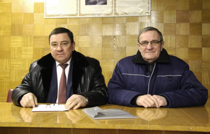 Председатель Мостовского районного Совета депутатов Валерий Табала встретился с  коллективом райсельэнерго