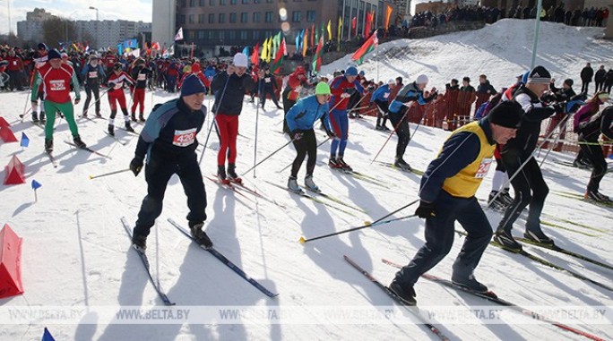 Спортивный праздник 'Минская лыжня' стартует в Веснянке