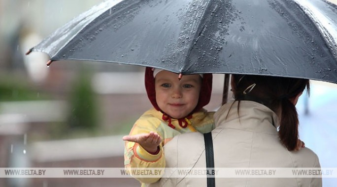 Дожди и до +16°С ожидается в Беларуси в выходные