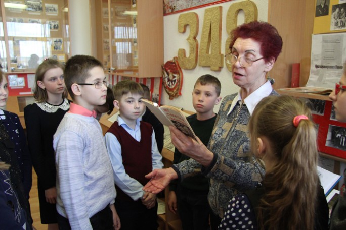 Урок памяти, посвящённый Дню единения Беларуси и России, прошёл в музее СШ №3