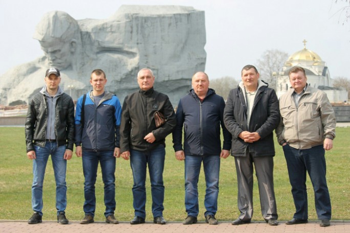Сотрудники Мостовского отделения Департамента охраны  присоединились к поездке к памятным и историческим местам Беларуси