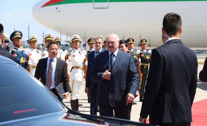 Начался рабочий визит Александра Лукашенко в Китай