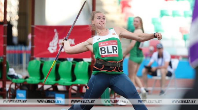 Копьеметательница Татьяна Холодович победила на II Европейских играх