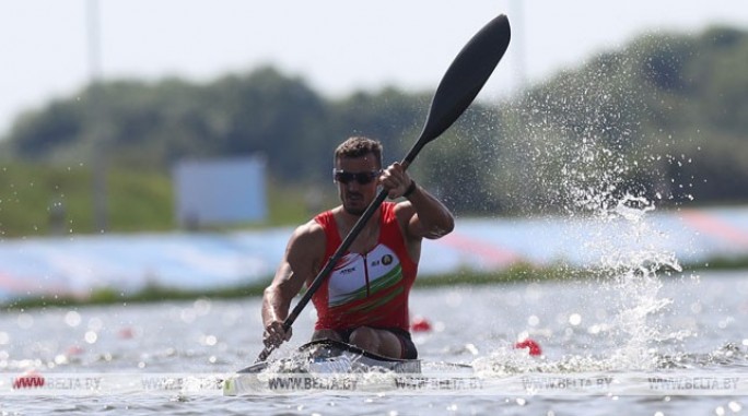 Байдарочник Олег Юреня занял третье место на II Европейских играх